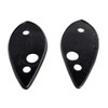 Headlight Bar Pads.  3" wide X 6-3/8" long.  Pair R&L-MP 540