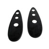 Headlight Pads.  3" wide X 9-5/8" long.  Pair-MP 546-C