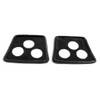 Windshield Post Pads.  3" wide X 2-1/2" long.  Pair-MP 552-B