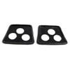 Windshield Post Pads.  3" wide X 2-1/2" long.  Pair-MP 552-B