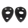 Tail-light Pads.  2-1/2" wide X 4-5/8" long.  Pair-MP 663-C
