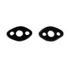 Door Handle Pads.  1-1/4" wide X 2-1/4" long.  Pair-MP 837