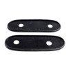 Headlight Bar Pads.  1-5/8" wide X 5" long.  Pair-MP 560