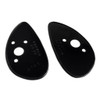 Headlight Pads.  3-3/4" wide X 7-1/4" long.  Pair R&L-MP 797-A