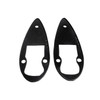 Headlight Pads.  3-7/8" wide X 11-1/4" long.  Pair-MP 890