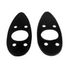 Headlight Pads.  2-5/8" wide X 6-1/2" long.  Pair-MP 942