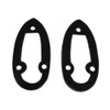 Headlight Pads.  3-5/8" wide X 8-3/8" long.  Pair R&L-MP 971-E
