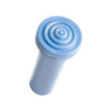 Door Lock Knob.  Made of Slate Blue rubber, self-threading Set of 4-RP 304-C