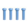 Door Lock Knob.  Made of Slate Blue rubber, self-threading Set of 4-RP 304-C