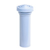 Door Lock Knob.  Made of Silver Blue rubber, self-threading Set of 4-RP 304-E
