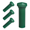 Door Lock Knob.  Made of Moss Green rubber, self-threading Set of 4-RP 304-N