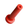 Door Lock Knob.  1-1/2" high.  Made of red rubber.  Pair-RP 306-A