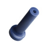 Door Lock Knob.  1-1/2" high.  Made of blue rubber.  Pair-RP 306-B