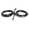 Molded roof-rail seals. Fits 2-door hardtop (fastback) only-RR 3301