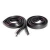 Molded Roof Rail Seals, for 2-Door Hardtop.  Pair R&L-RR 7000