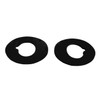 Unbeaded Windshield Wiper Bezel Gaskets.  Pair-UM 2000-100