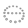 Flat Rubber Washers.  3/8" I.D., 1/2" O.D., 1/16" thick-UW 18