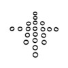 Flat Rubber Washers.  3/8" I.D., 1/2" O.D., 1/8" thick-UW 30