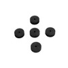 Flat Rubber Washers.  1/8" I.D., 3/4" O.D., 1/4" thick-UW 36