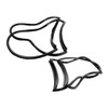 Rear side window seals. Fits Nova wagons only. Pair. R&L.-VQT 5000