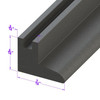 Vertical Seal for Vent Window.  Each is 17" long.  Pair-VS 2