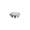 Chrome Plug Button.  For 1/2" hole size-WF 1000-D