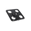 Hood Insulation Fastener.  Nylon.  2" square, 1/2" high-WF 7-N
