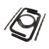 Front Vent Window Seals, for Sedans.  5-Piece Set-WR 2001
