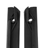 Rear Vent Window Seals, for '46 Mercury 2-Door Sedans.  Pair R&L-WR 3308-R
