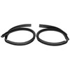 Rear Vent Window Seals, for 4-Door Touring Sedans-WR 3307-R