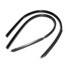 Rear vent window seals. For 4-door touring sedans.  Pair-WR 7302-R