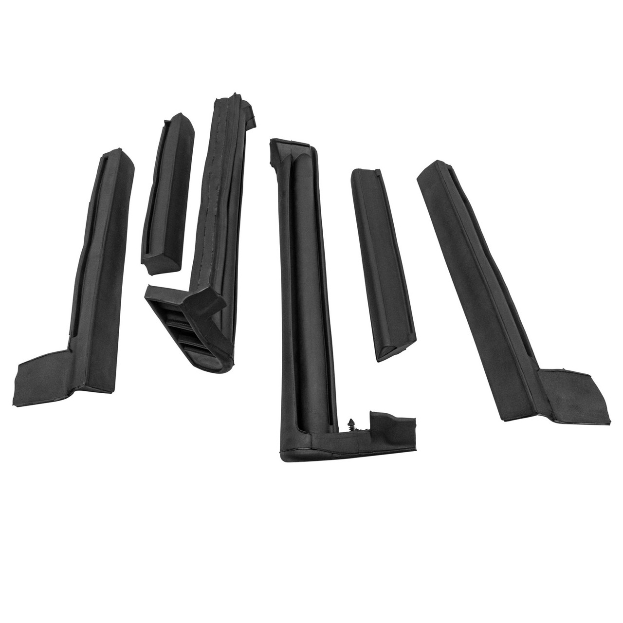 Convertible Rail Kit Fits 98-04 Corvette Soft Top Convertible. 6 Piece