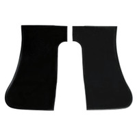 Gravel Shields.  Molded flat without metal backing plates-FS 22