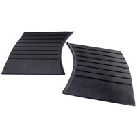 Gravel Shields.  Molded flat without metal backing plates-FS 23