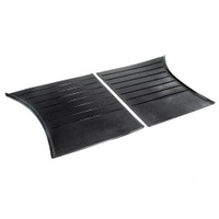 Gravel Shields.  Molded flat without metal backing plates-FS 29