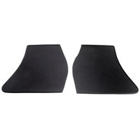 Gravel Shields.  Molded flat without metal backing plates  -FS 34