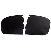 Gravel Shields.  Molded flat without metal backing plates-FS 39