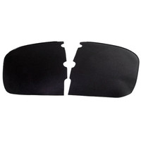 Gravel Shields.  Molded flat without metal backing plates-FS 39