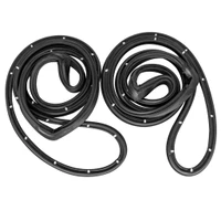 Rear Molded Door Seals.  For 4-door sedan only, with RWD-LM 16-G/R