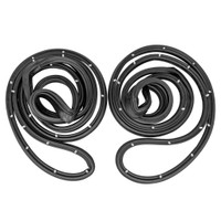 Rear Molded Door Seals.  For 4-door wagon only, with RWD-LM 16-G/W