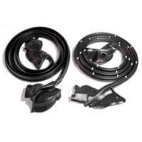 Molded Door Seals.  For 2-door hardtop.  Pair R&L-LM 16-P