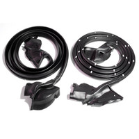Molded Door Seals.  For 2-door hardtop.  Pair R&L-LM 16-P
