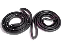 Rear Molded Door Seals.  For 4-door sedan.  Pair R&L-LM 18-L/SA