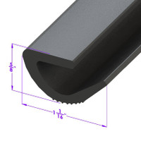 Door Bottom Seal.  Sold by the foot  -LP 104
