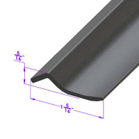 Side Roof-Rail Seal, window flipper to roof  -LP 107-B/FT