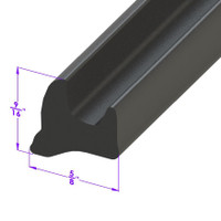 Trunk Seal.  Sponge rubber.  Sold by the foot.  -LP 108-B/FT