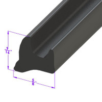 Sold By The Foot - Trunk Seal. Sponge rubber-LP 108-B/FT