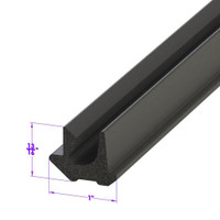 Sold By The Foot - Roof Rail Seal, for Hardtops-LP 110-M