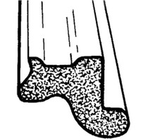 Sold By The Foot - Roof Rail Seal-LP 110-O/FT