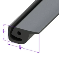 Sold By The Foot - Fender Skirt Seal-LP 111-A